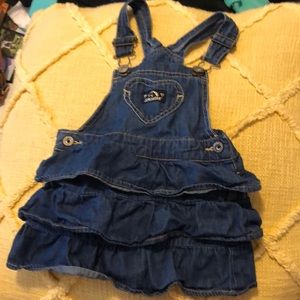 JORDACHE adorable overall dress